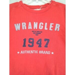 Wrangler Men's Red Sweater Long Sleeve Size‎ XL